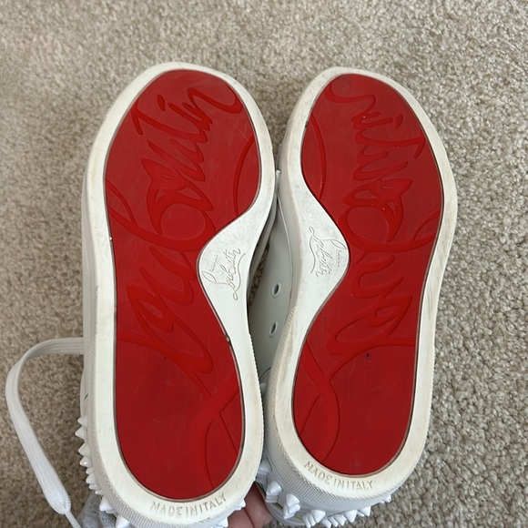 Christian Louboutin Vieira 2 spiked blanco/multi sneakers - Picture 10 of 14